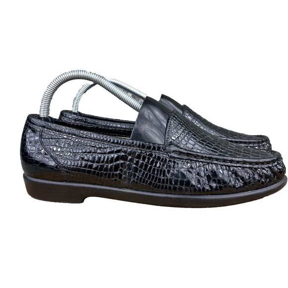 SAS Tripad Comfort Simplify Slip-On Loafers Shoes Women's 9 M Croc Print - Picture 9 of 9